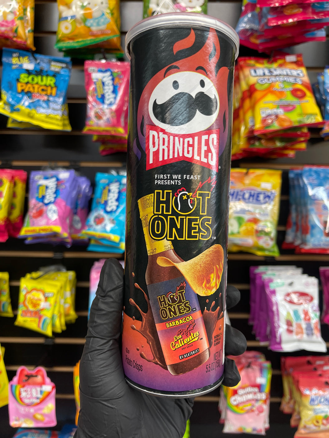 Pringles Hot ones Barbacoa Los Calientes (USA)