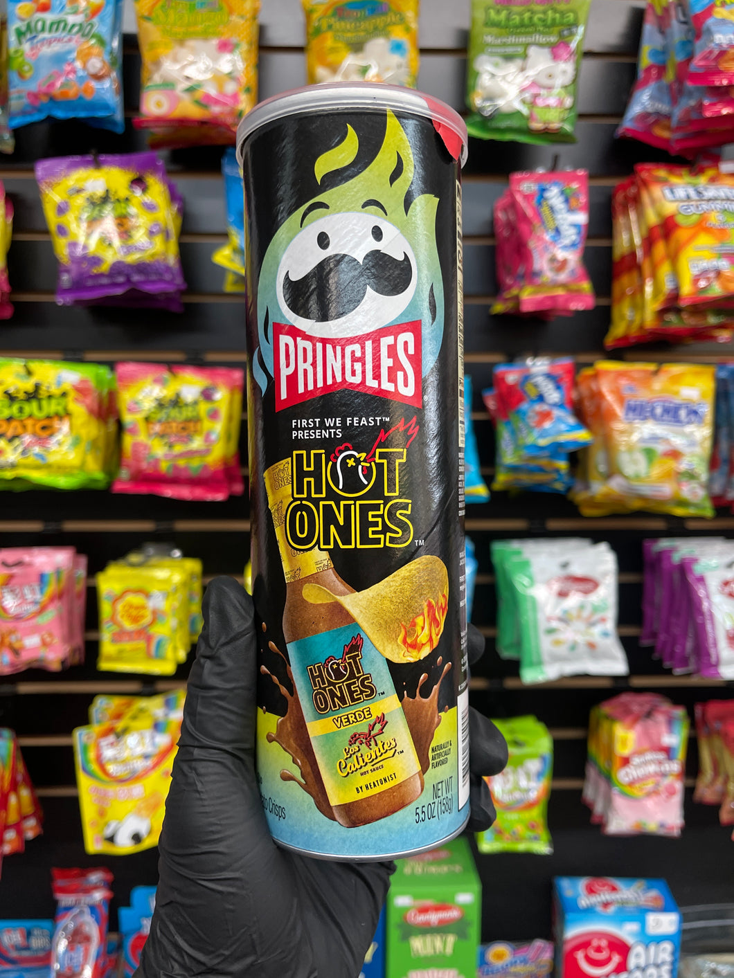 Pringles Hot Ones Verde Los Calientes (USA)