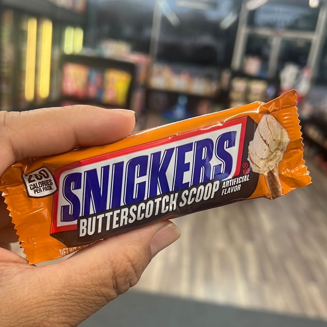 Snickers Butterscotch scoop (USA)