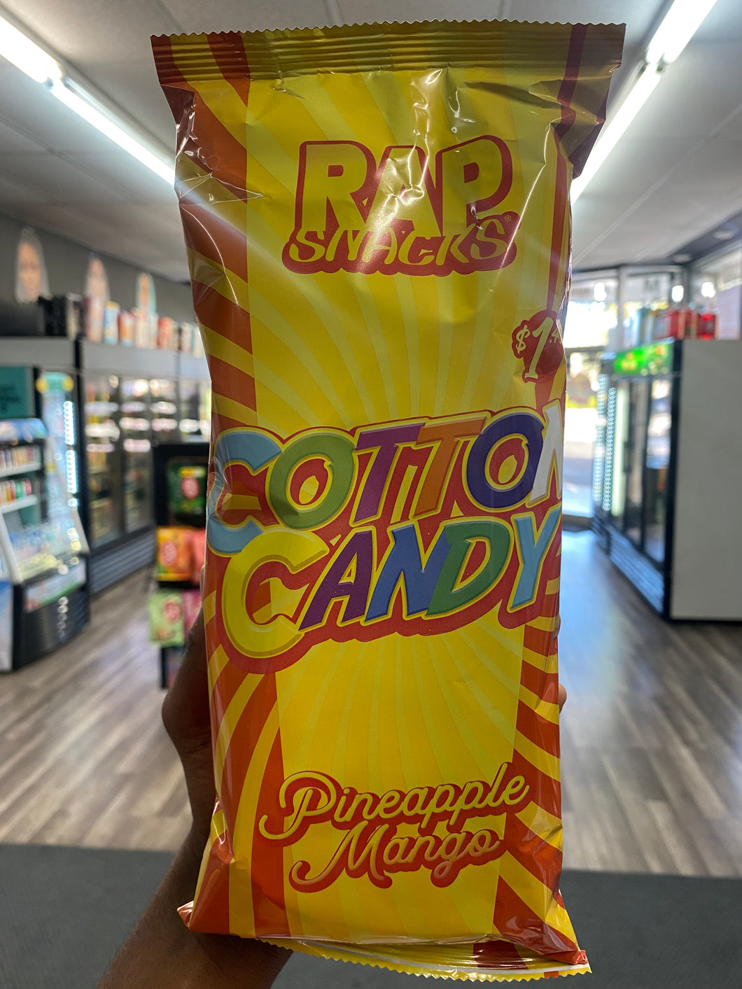 Rap Snacks Cotton Candy Pineapple Mango(USA)