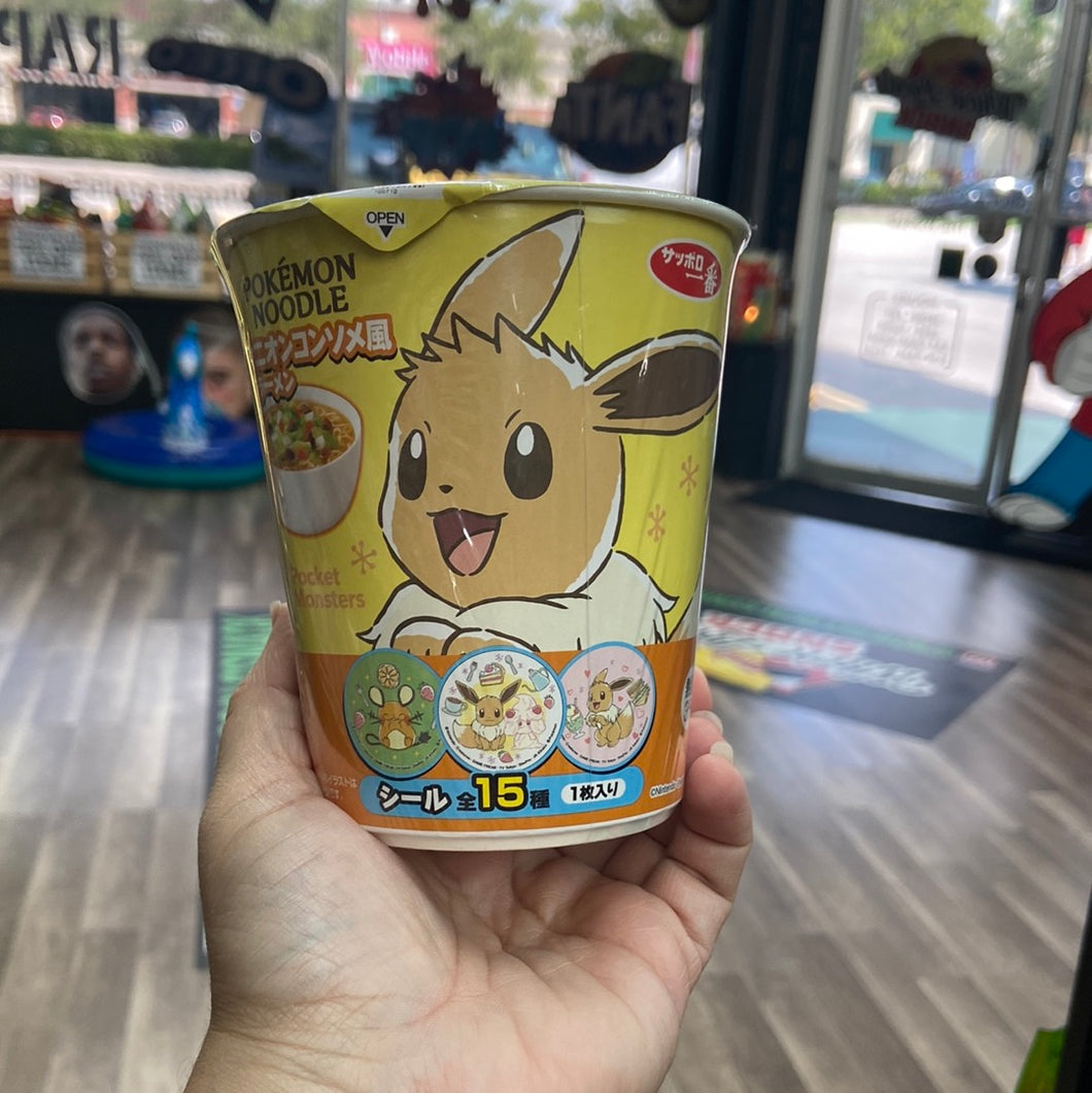 Pokémon Onion Ramen Cup (Japan)