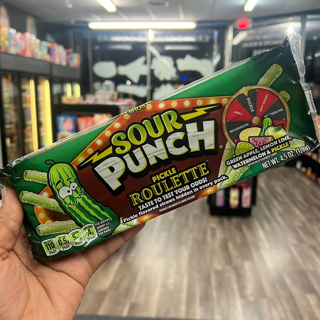 Sour Punch Pickle Roulette (USA)