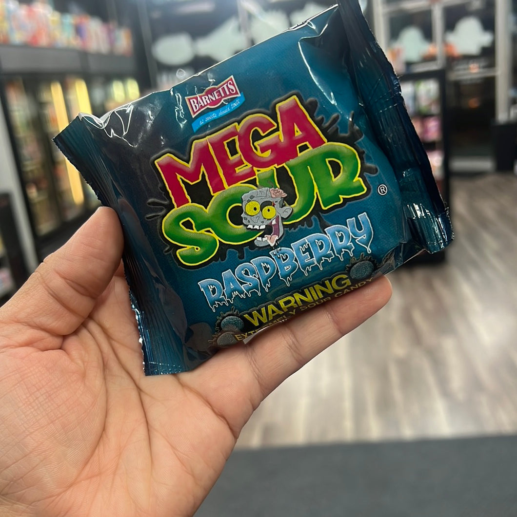 Barnetts Mega sour candy (USA)