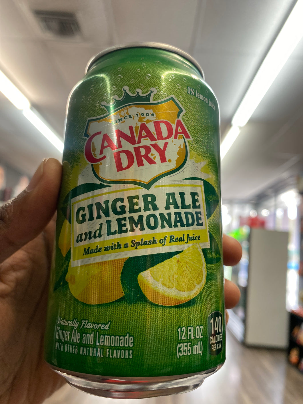 Canada Dry Ginger Ale And Lemonade Can (USA)