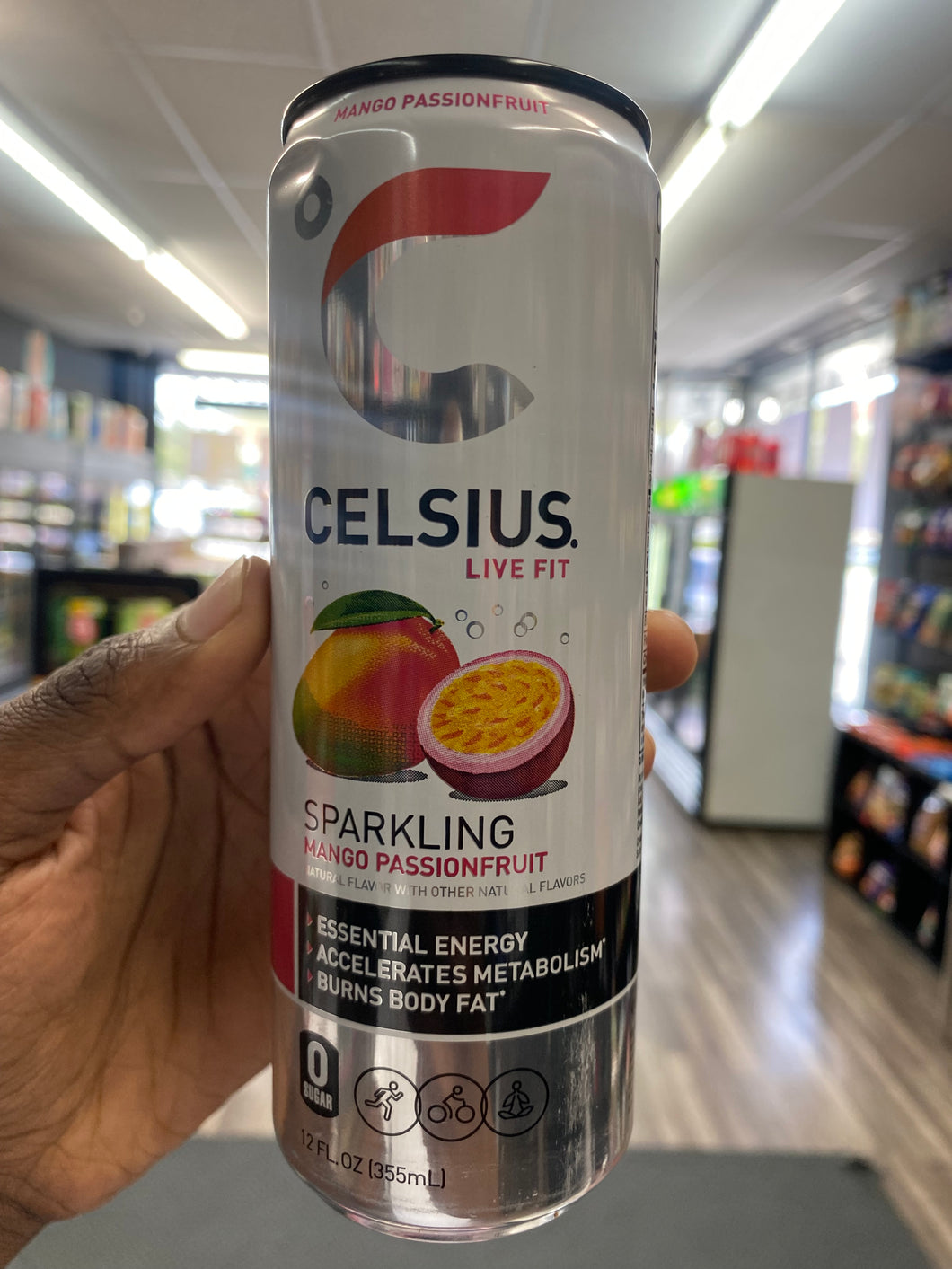 Celsius Sparkling Mango Passionfruit (USA)