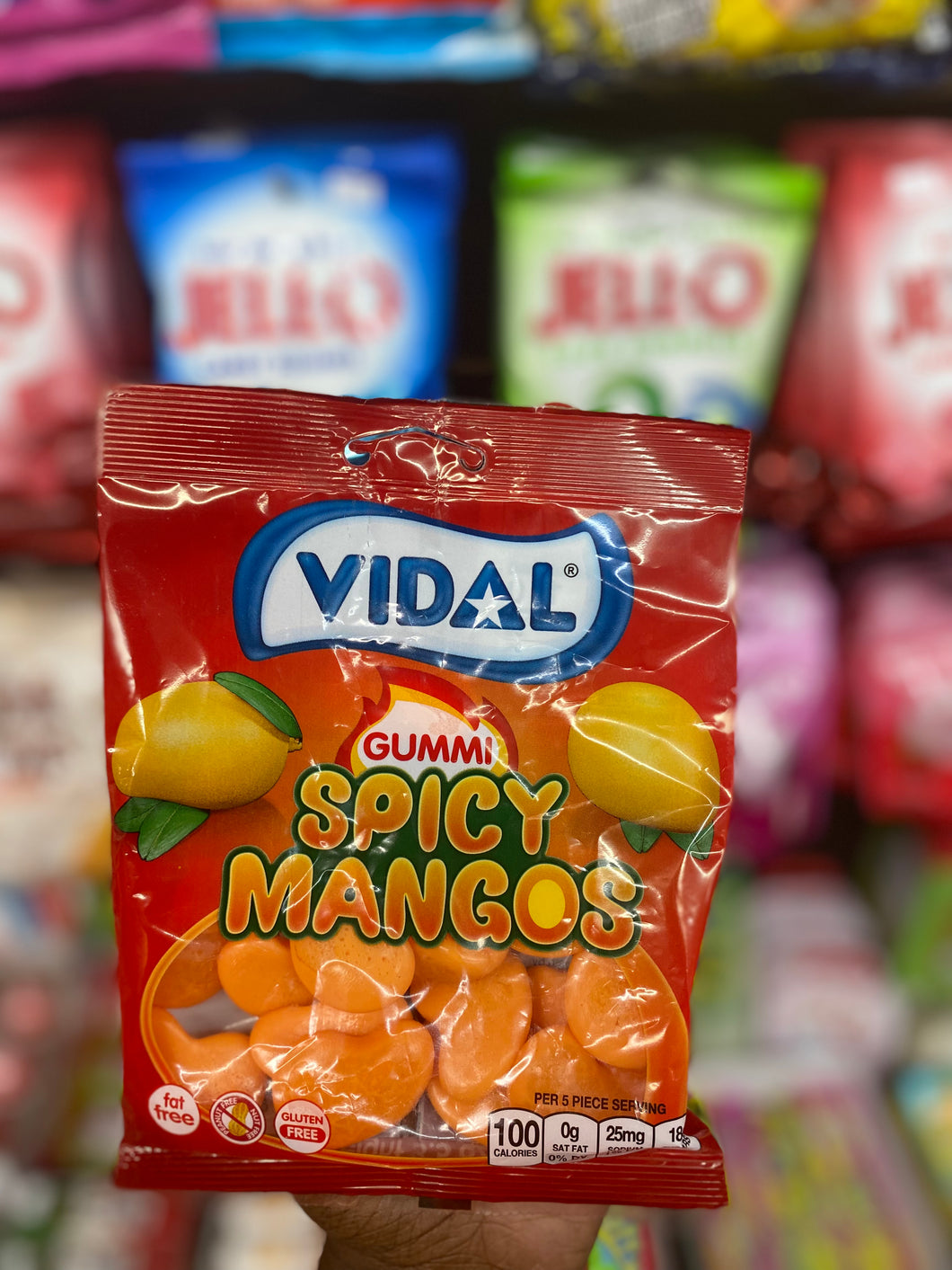 Vidal Gummi Spicy Mangos (USA)