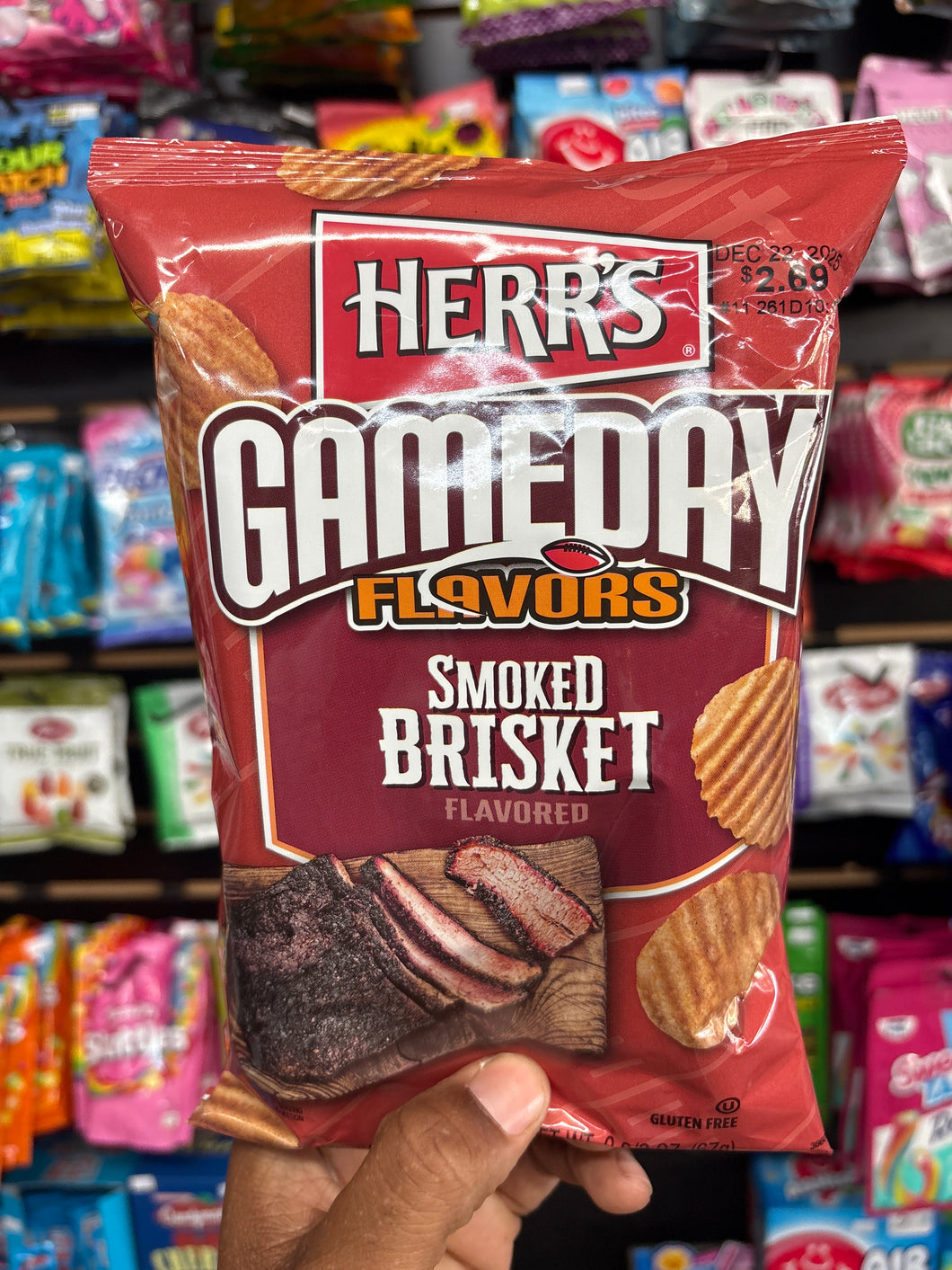 Herr’s Game Day Smoked Brisket Chips (USA)