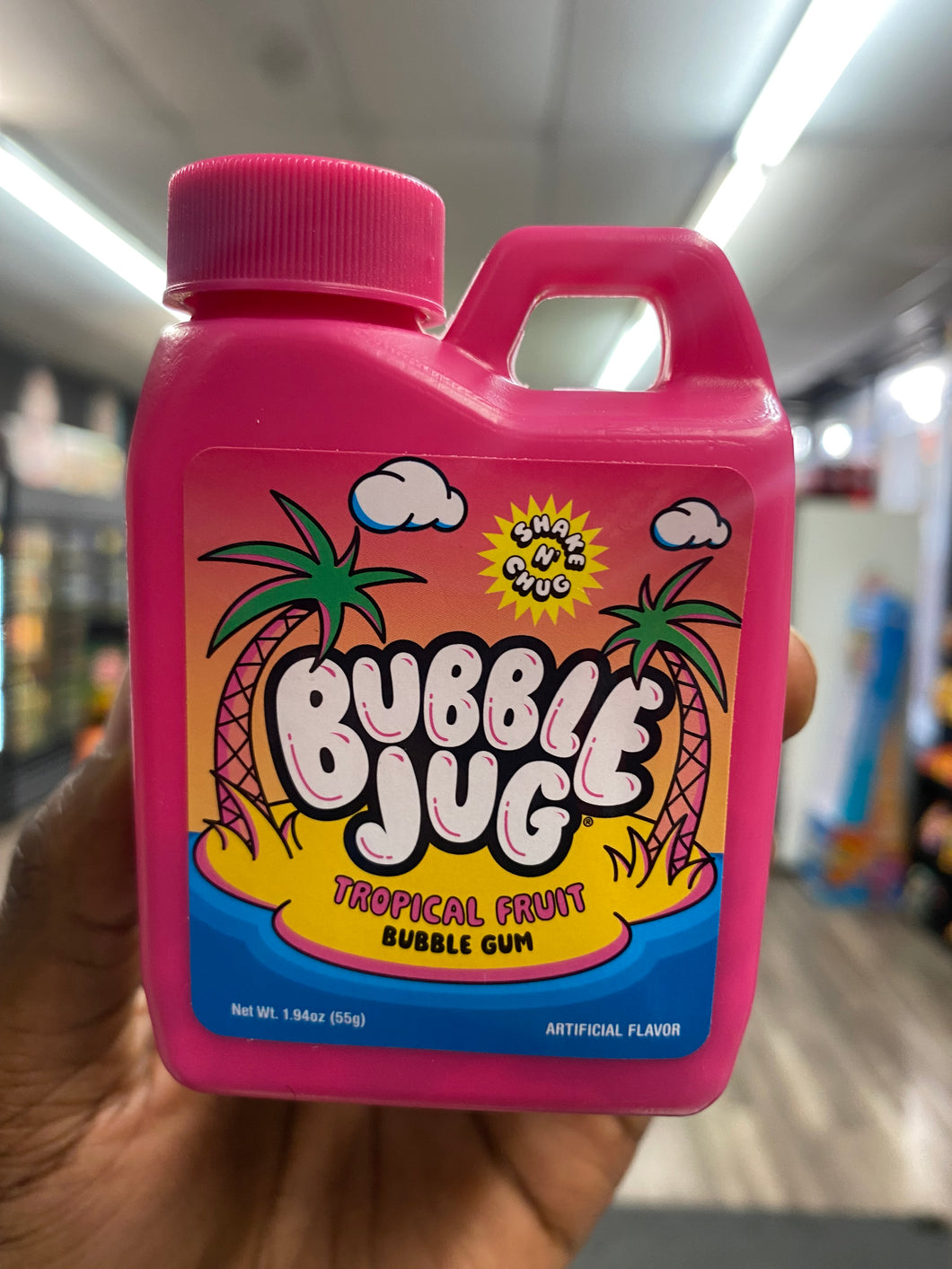 Bubble Jug Tropical Fruit Bubble Gum (USA)