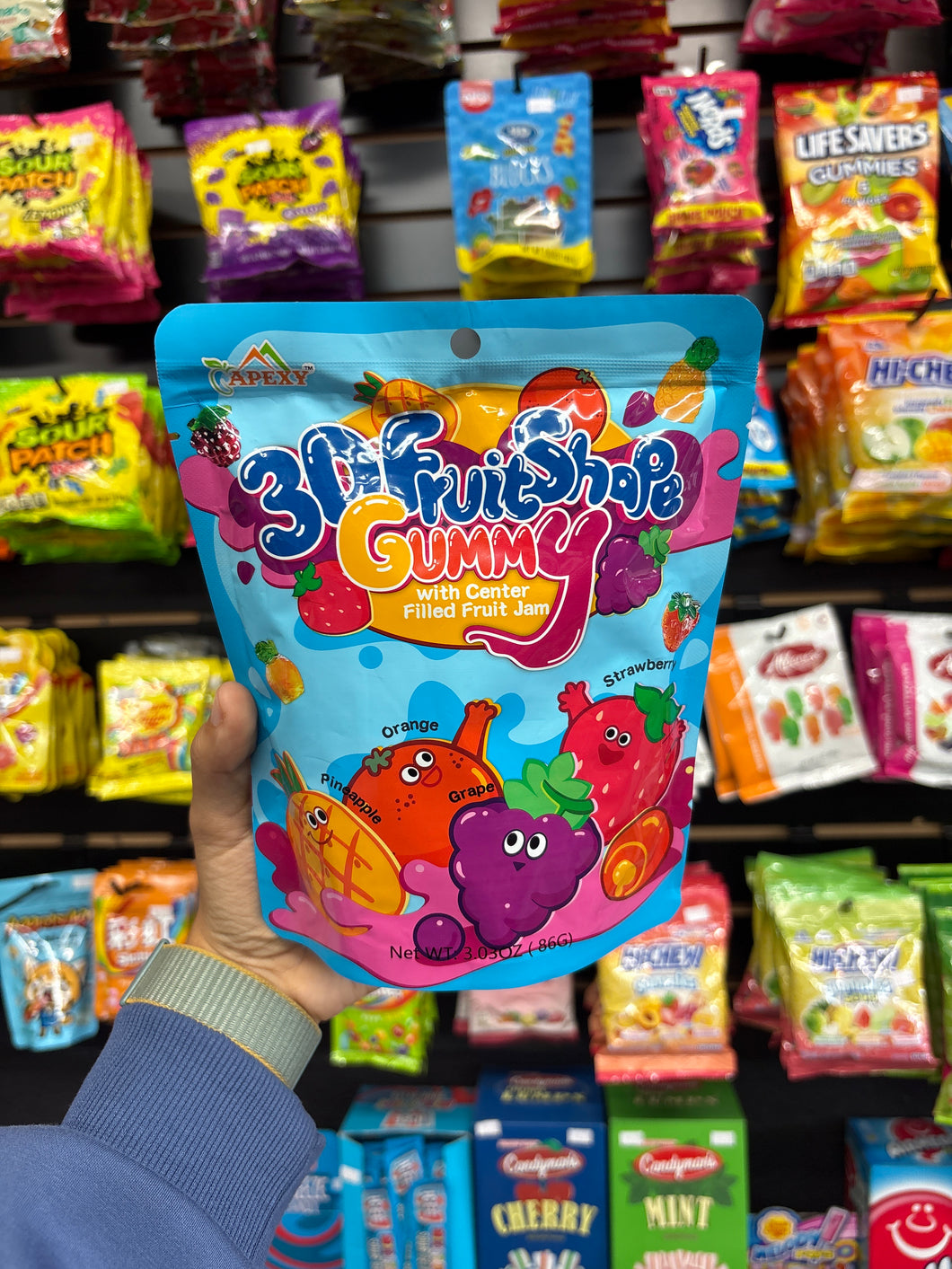3D Fruit Shape Gummy (China)