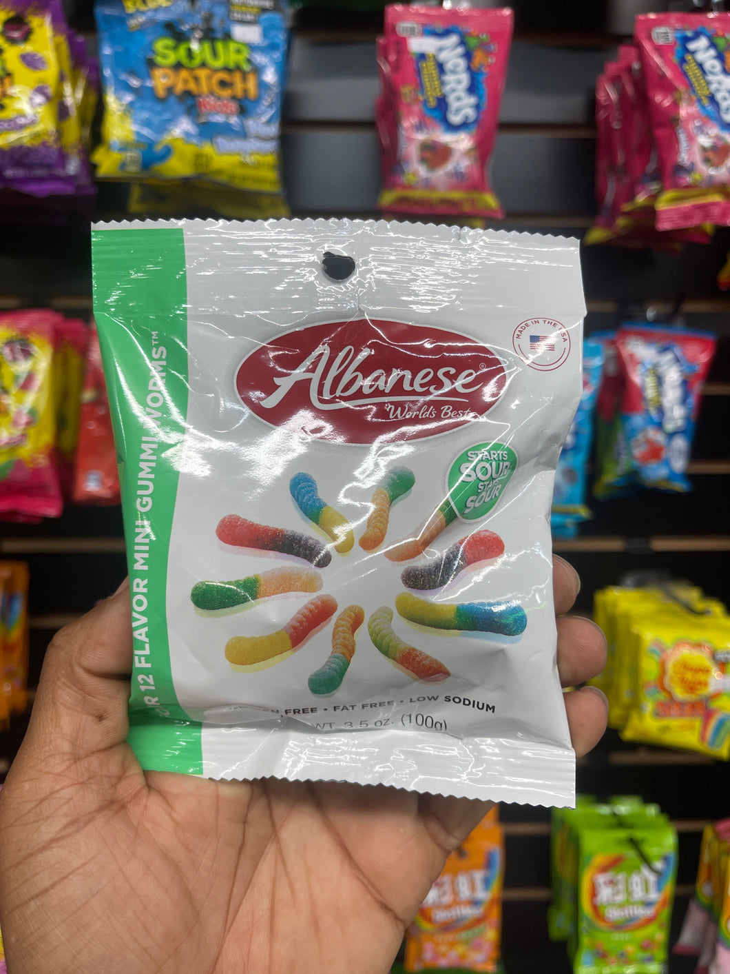 Albanese Sour Gummy Worms (USA)