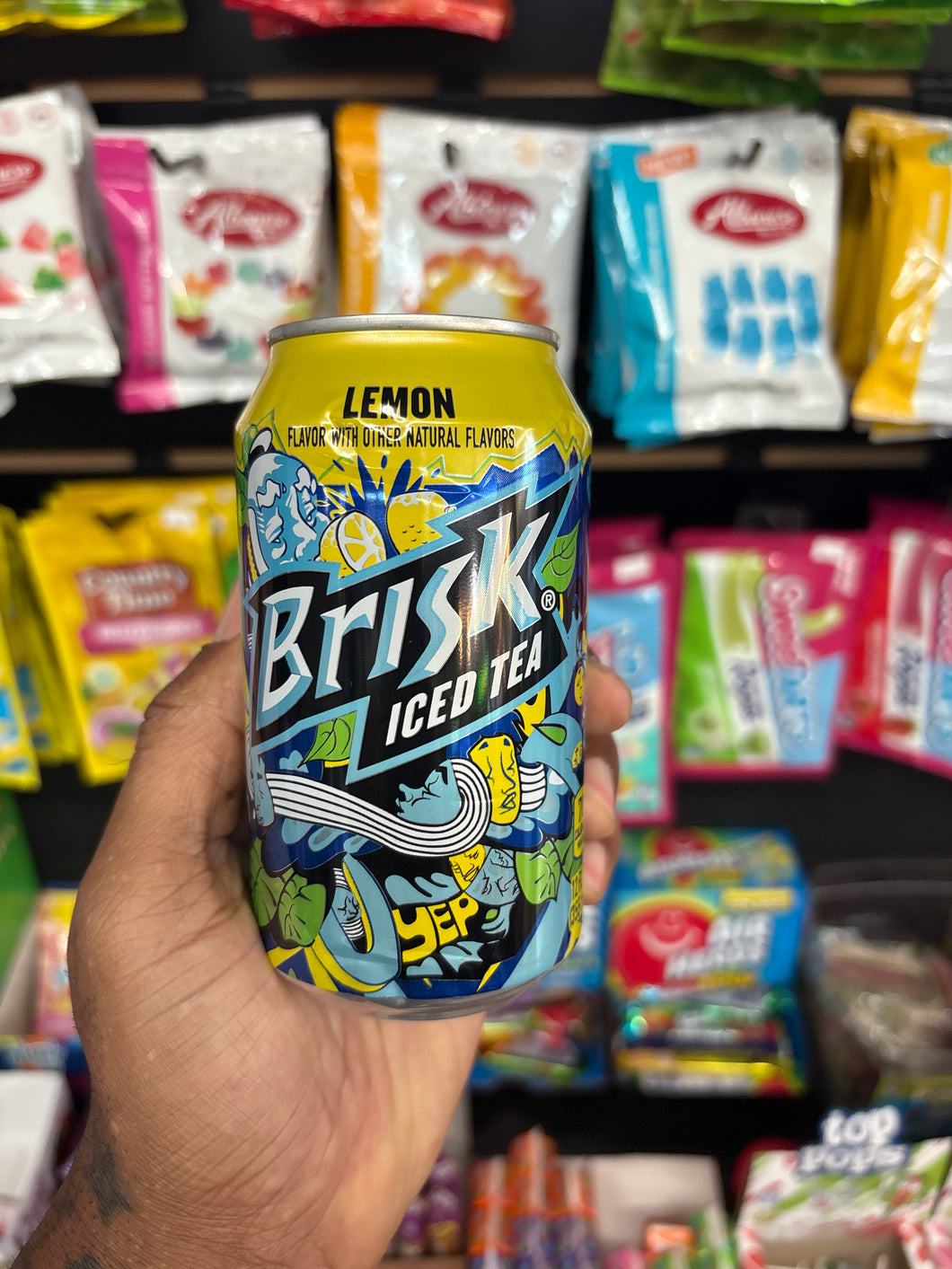 Brisk Iced Tea Lemon Flavor (USA)