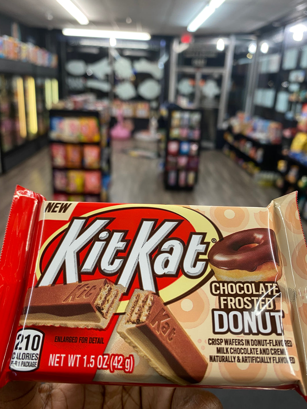 New KitKat Chocolate Frosted Donut (USA)