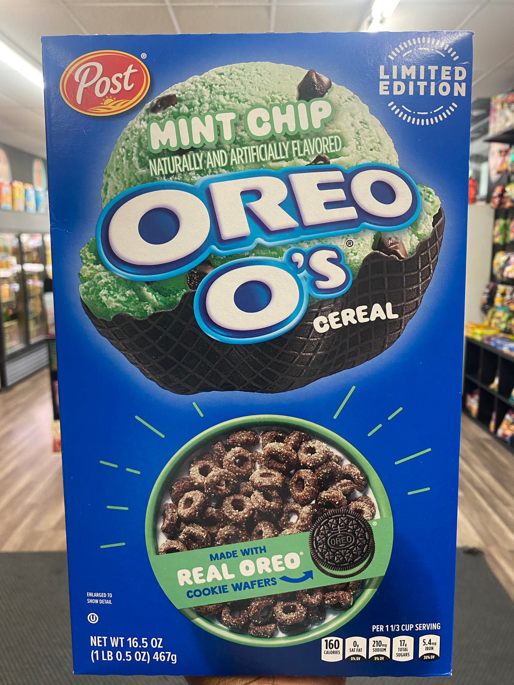 Oreo Mint Chip Cereal (USA)