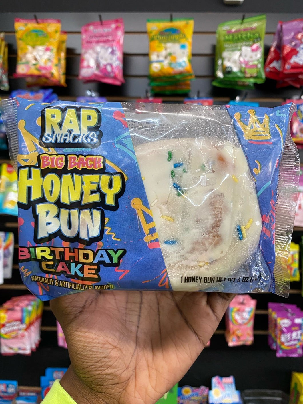 Rap Snacks Big Back Honey Bun (USA)