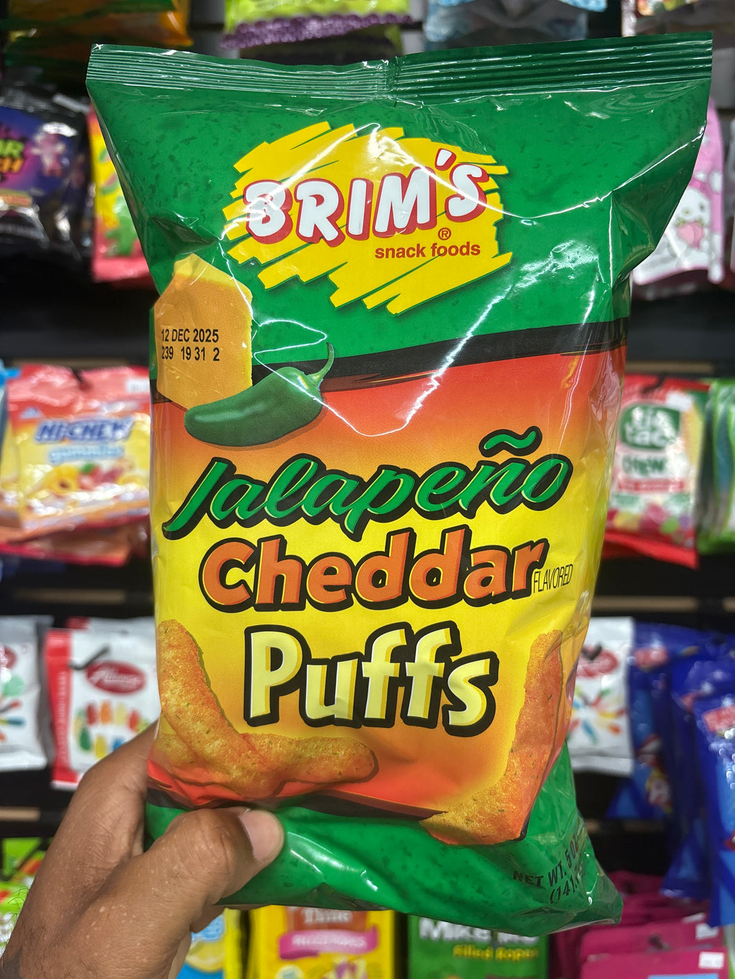 Brim’s Jalapeño Cheddar Puffs (USA)