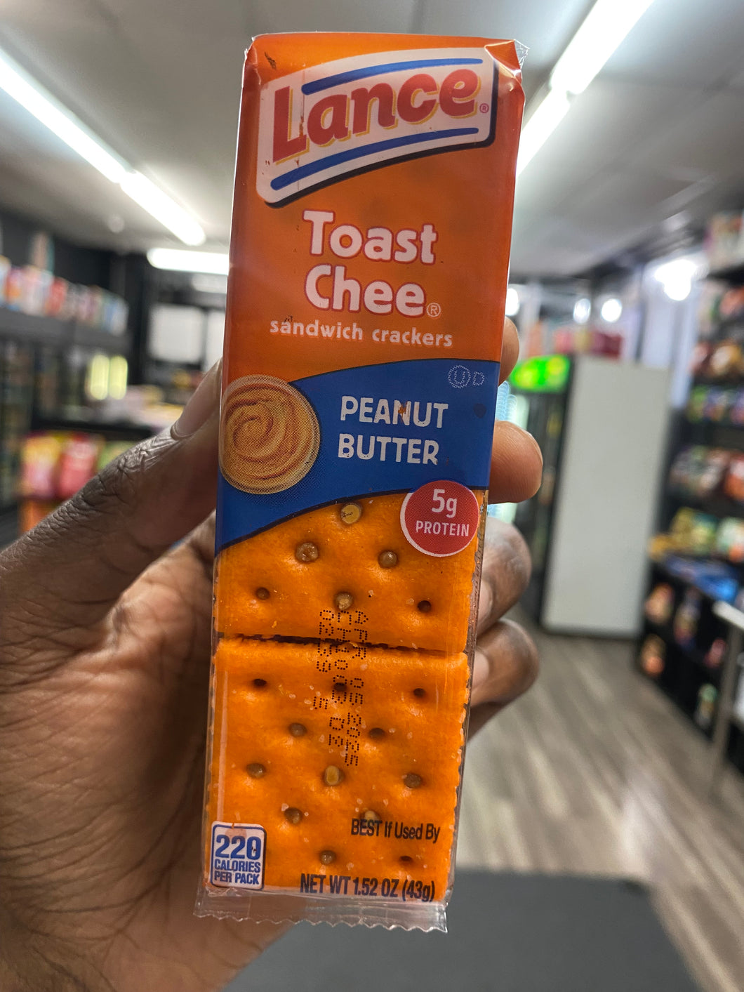 Lance Toast Chee Peanut Butter Crackers(USA)