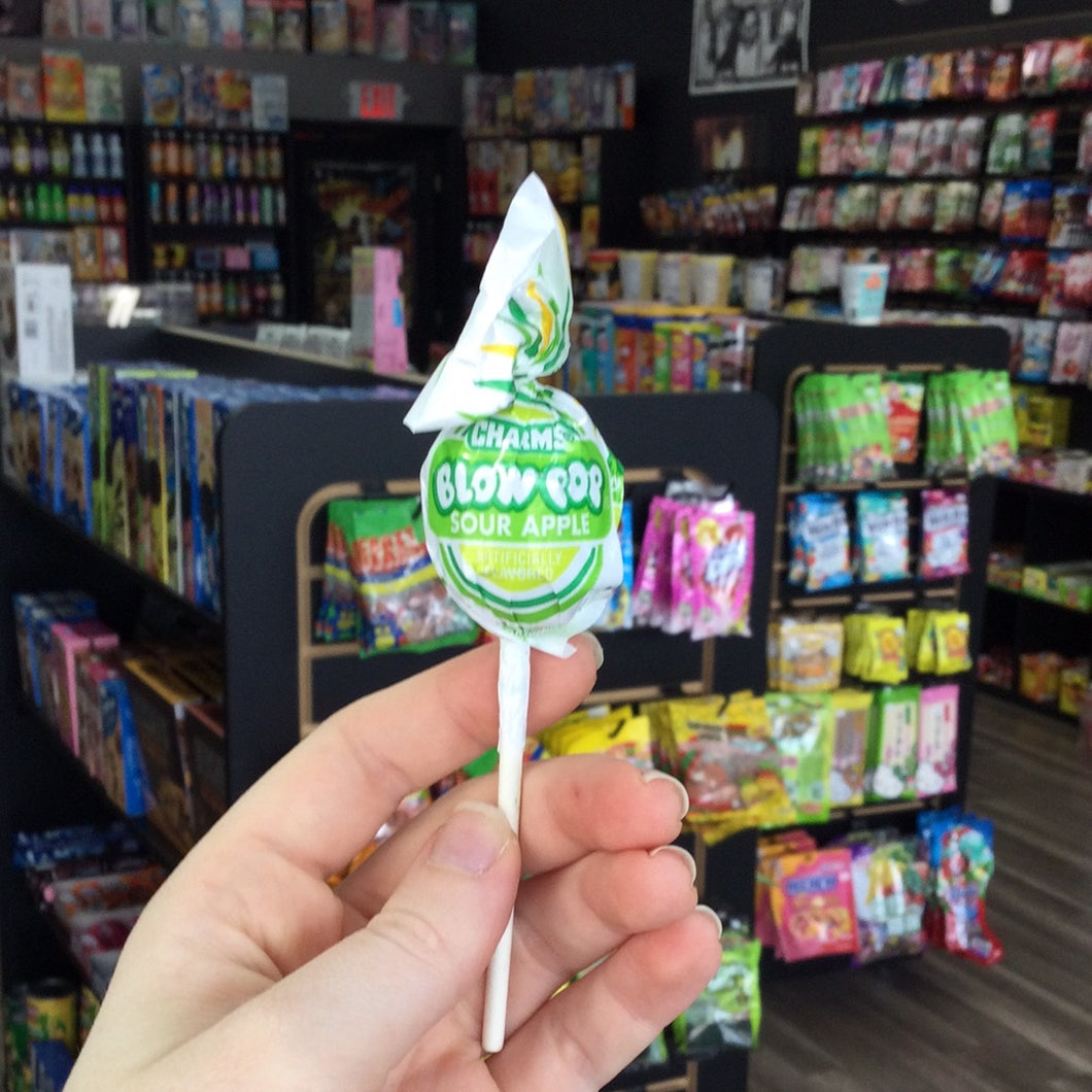 Charms Blow Pop Sour Apple (USA)