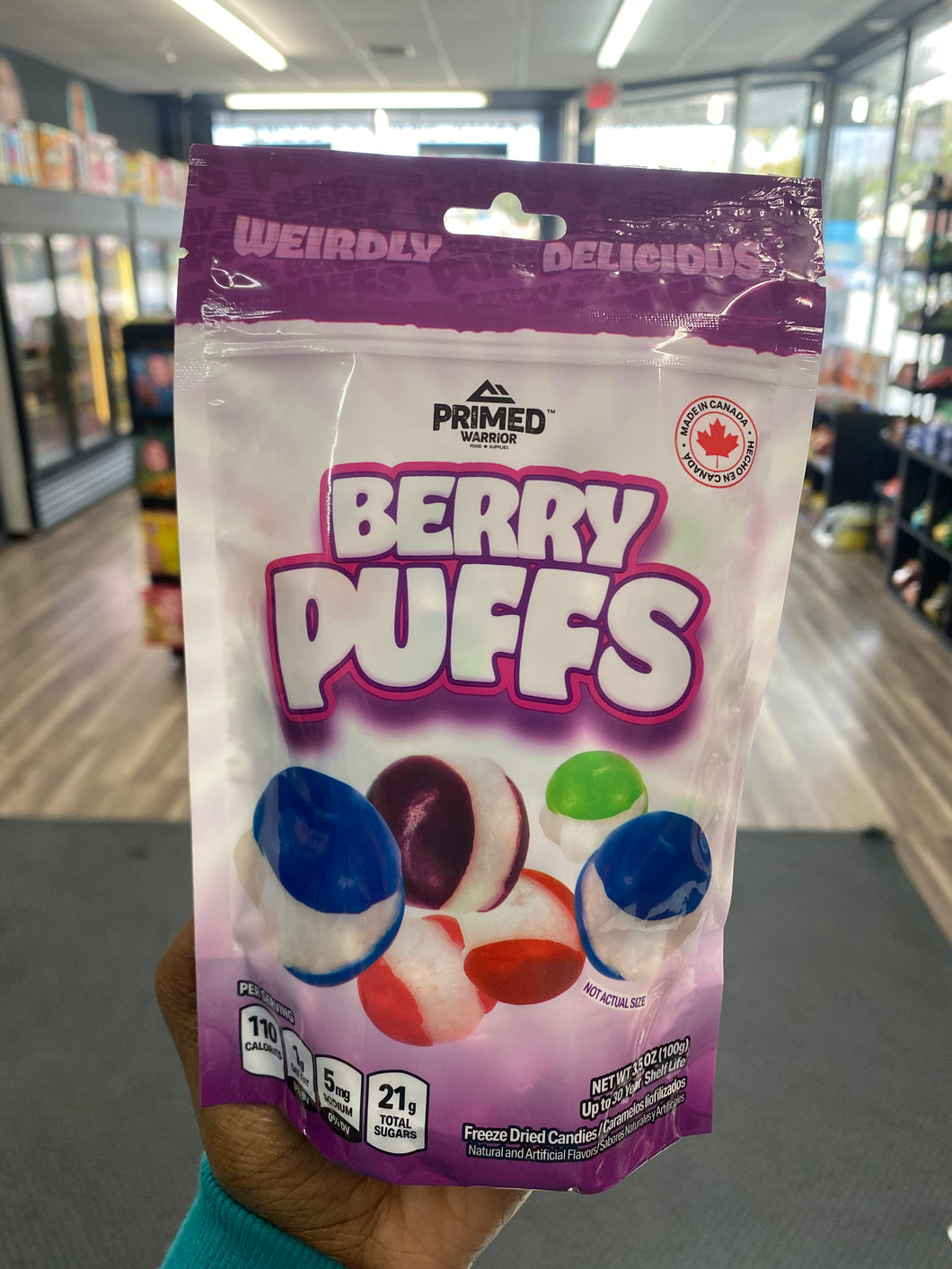 Freeze Dried Berry Puffs (Canada)