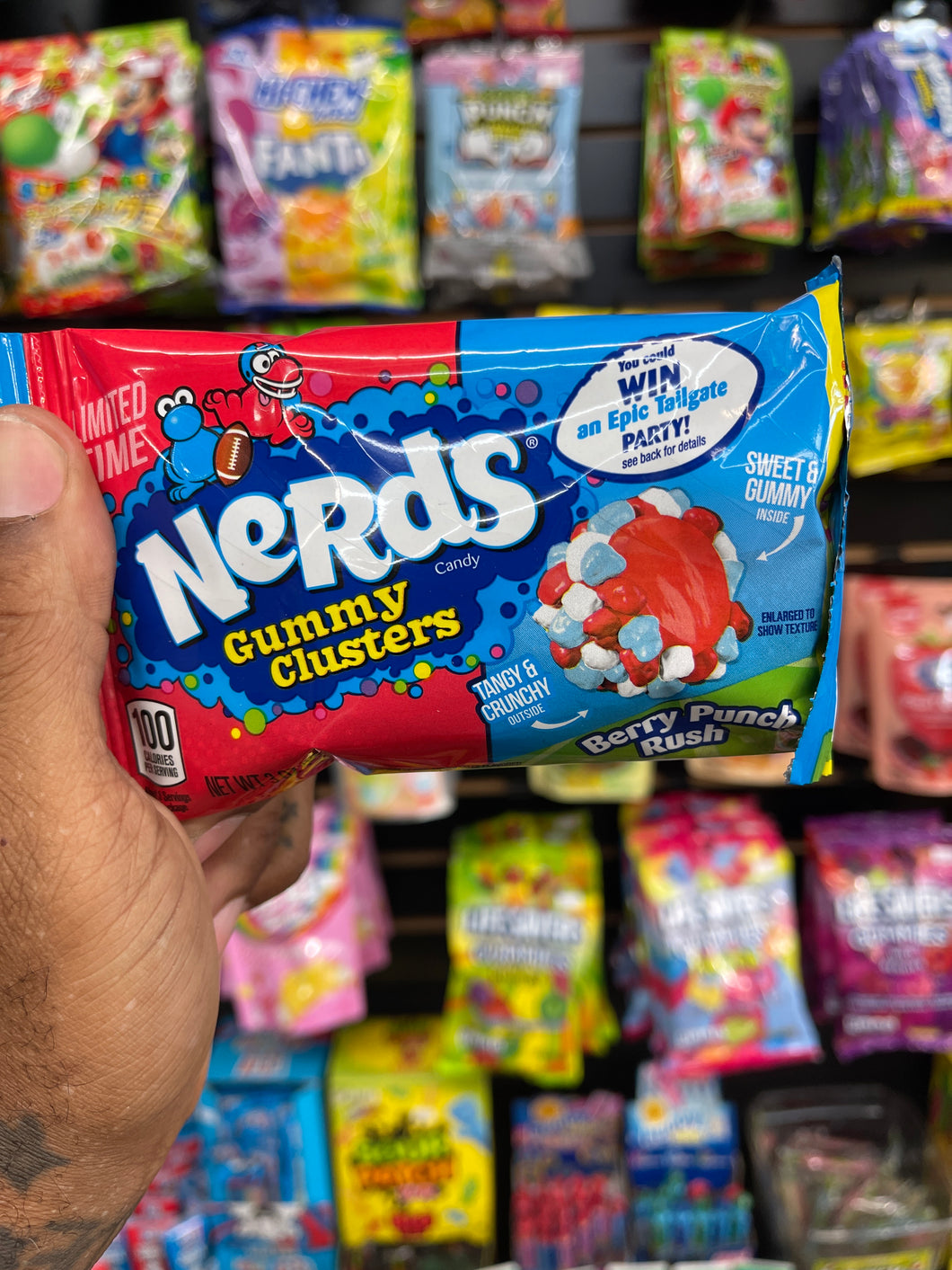 Nerds Gummy Clusters Berry Punch Rush (USA)