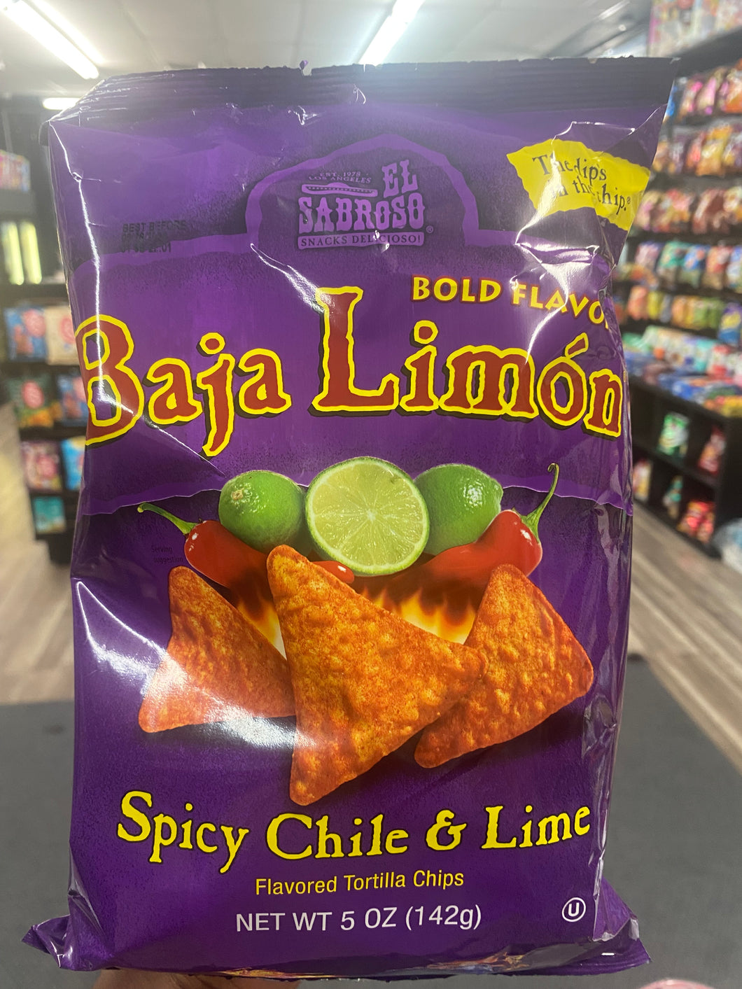 Baja Limon Spicy Chile & Lime Tortilla Chips(Los Angeles)