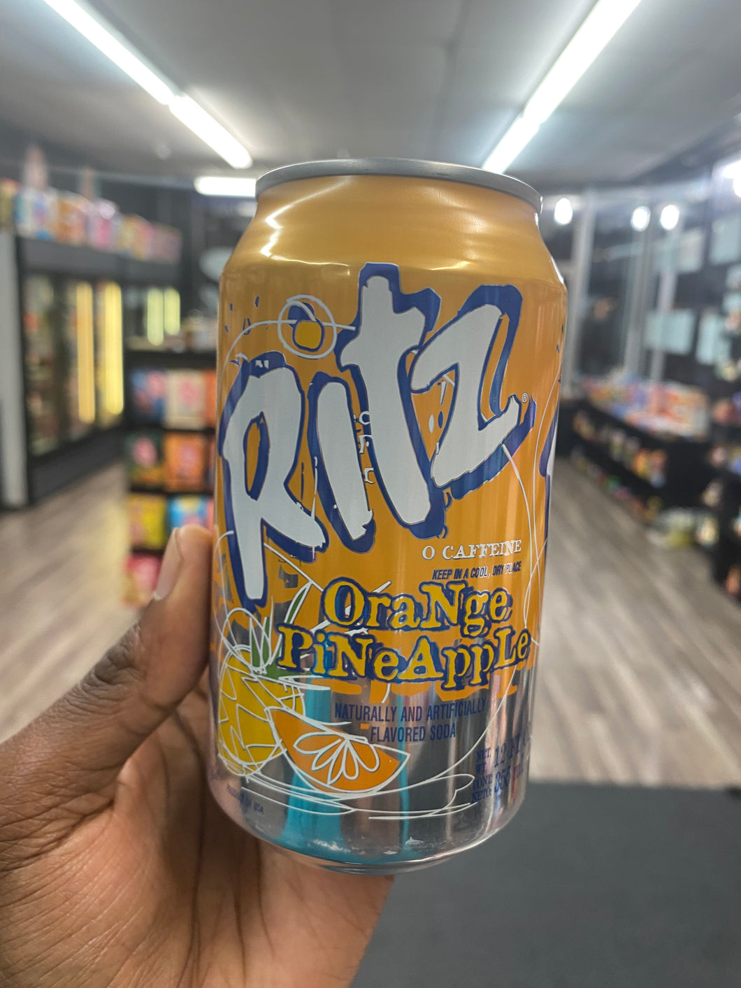 Ritz Orange Pineapple Soda (USA)