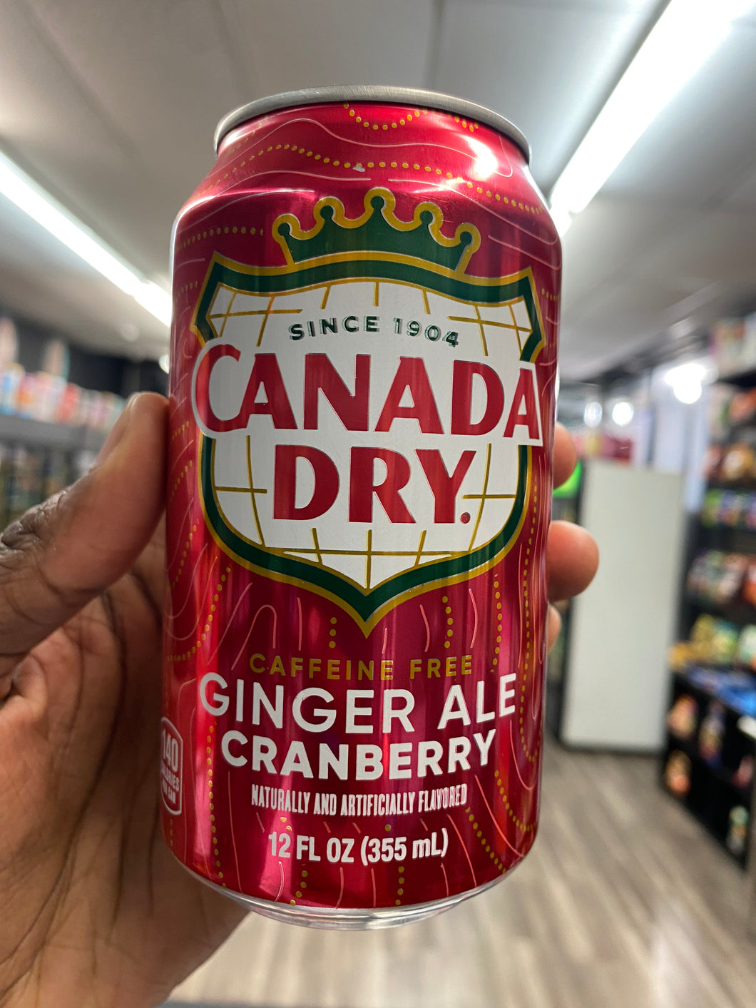 Canada Dry Ginger Ale Cranberry Can (USA)