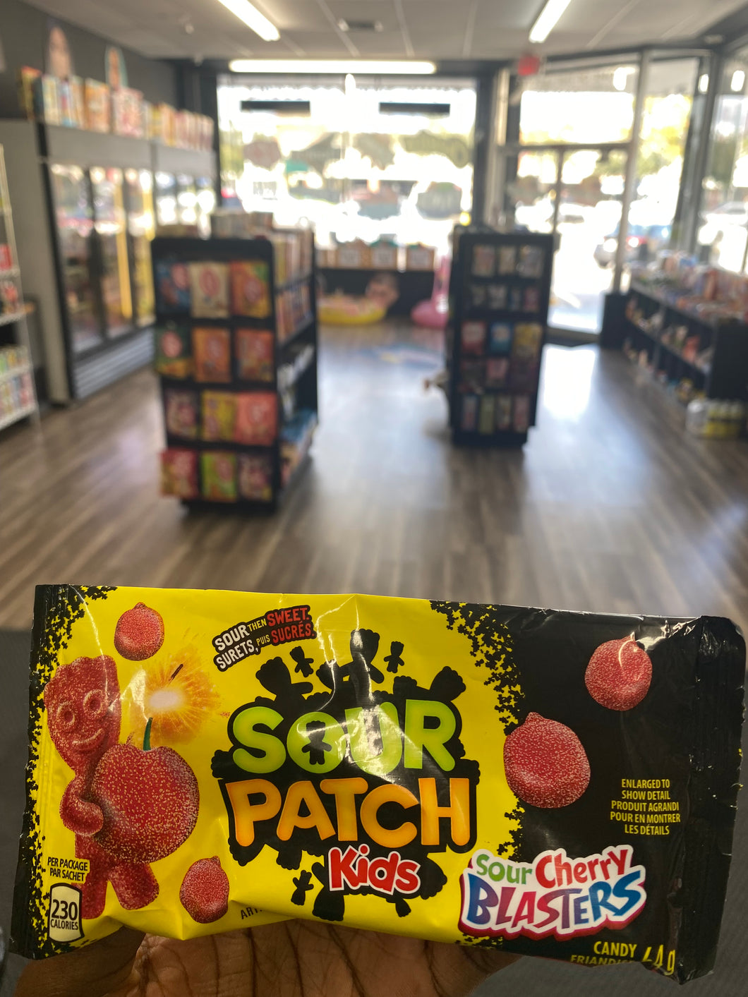 Sour Patch Sour Cherry Blasters (Canada)