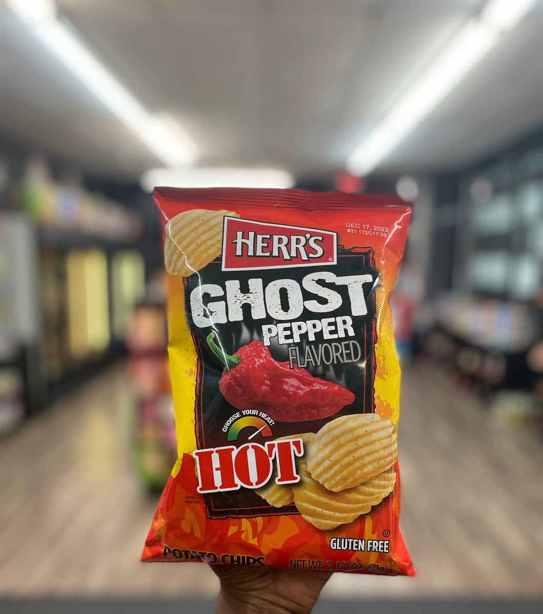 Herr’s Ghost Pepper Flavored Potato Chips (USA)