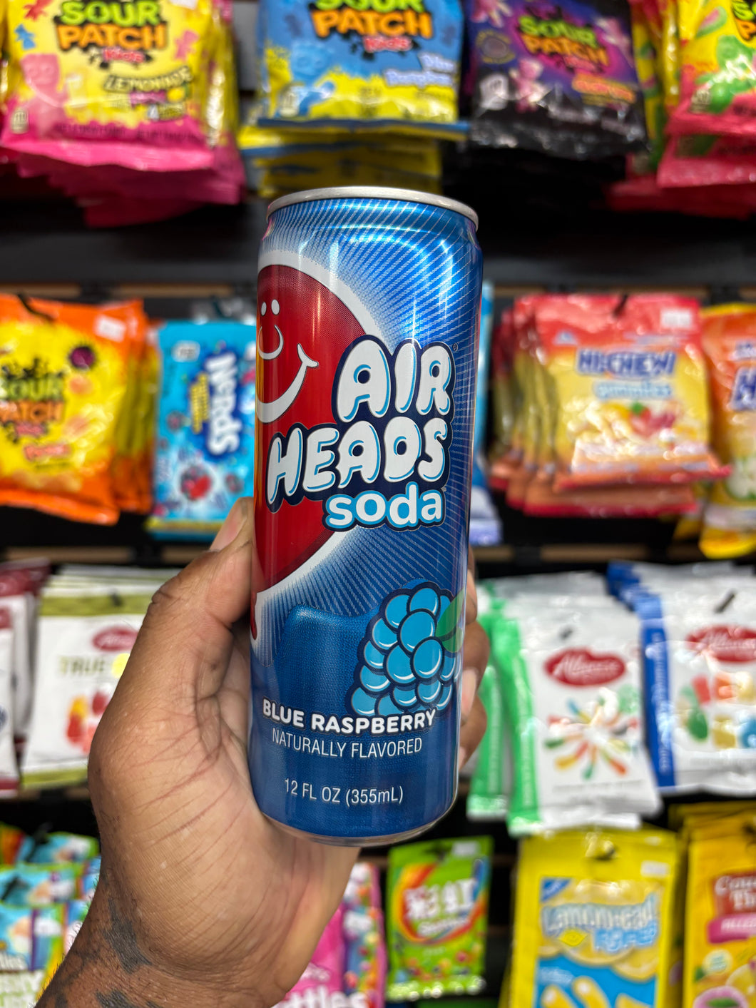 Air Heads Blue-raspberry Soda (USA)