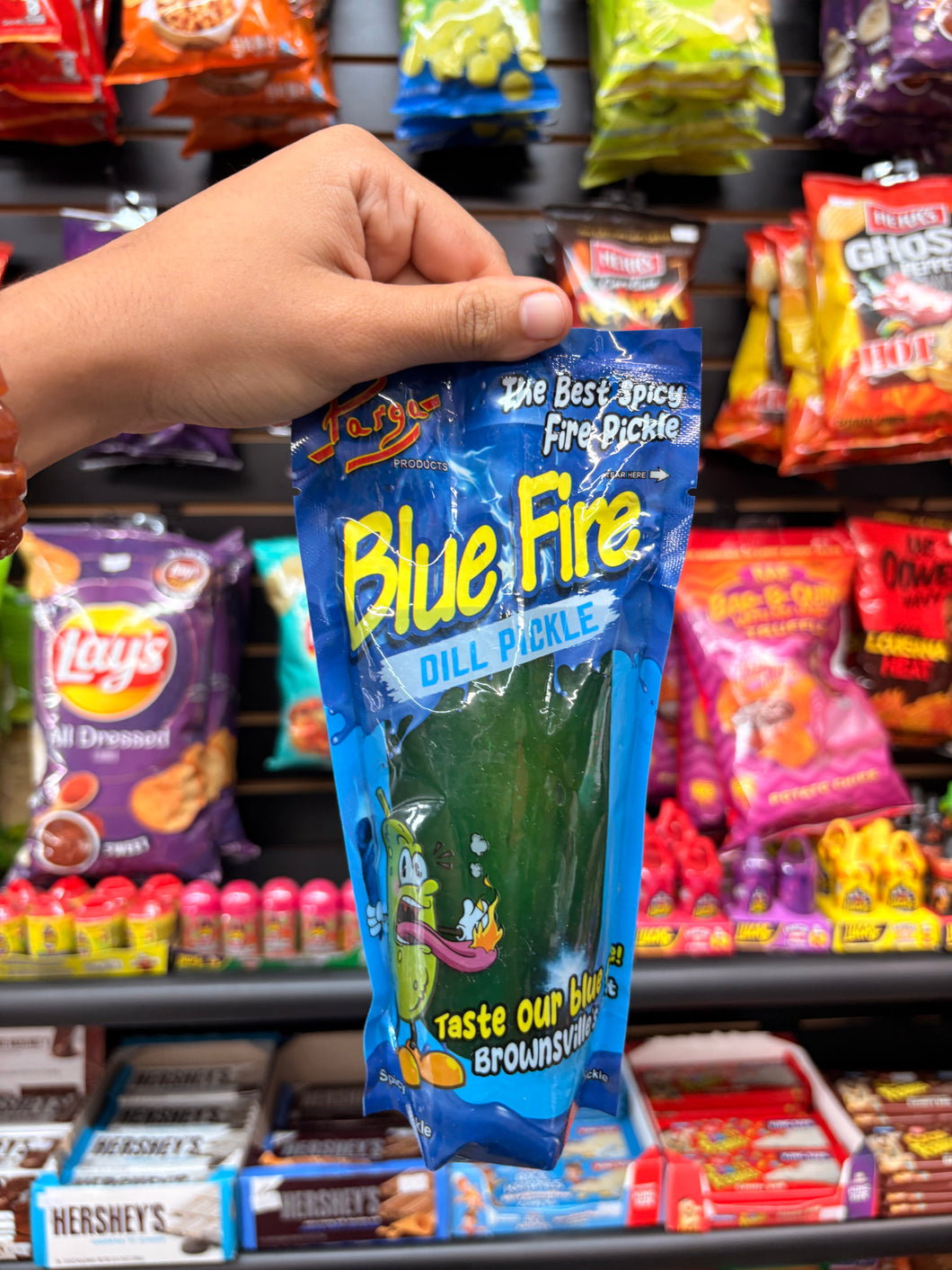 Parga Blue Fire Dill Pickle (USA)