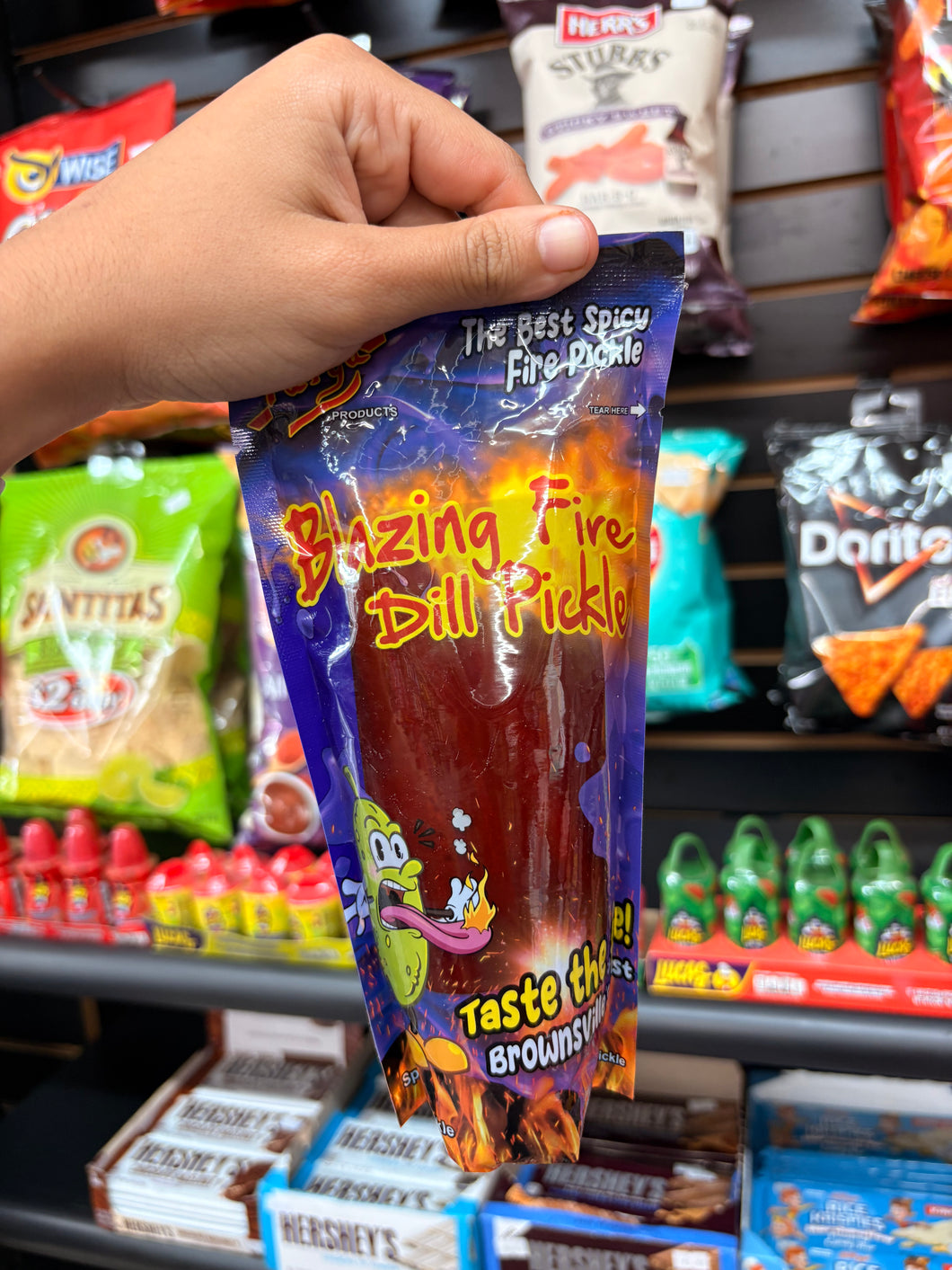 Parga Blazing Fire Dill Pickle (USA)