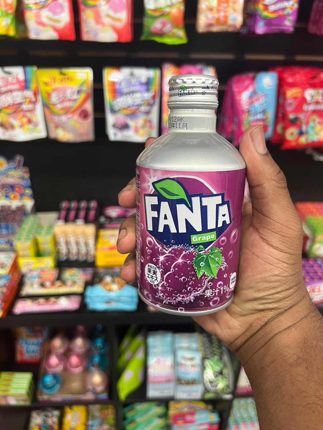 Fanta Aluminum Grape Soda (Japan)