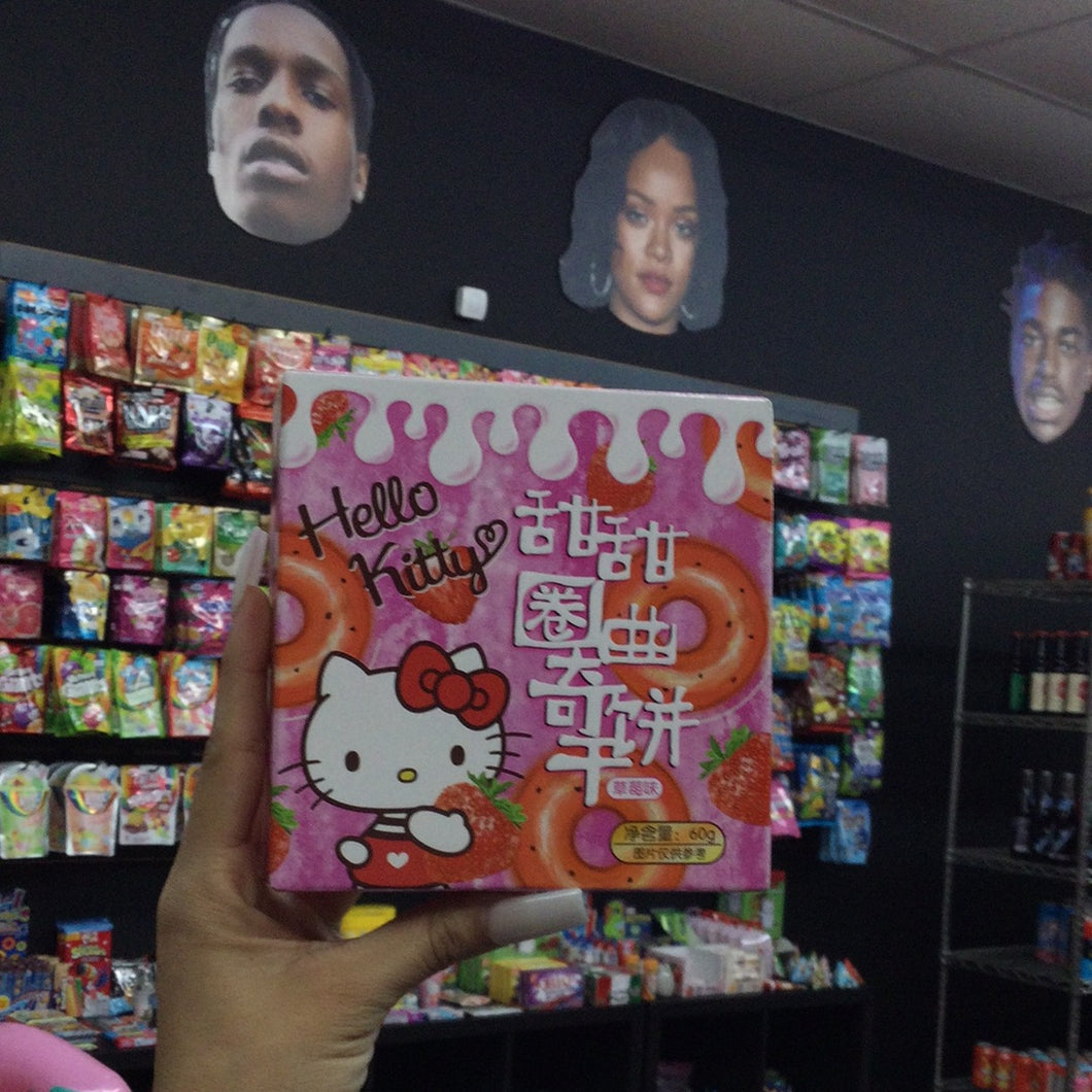 Hello Kitty Strawberry Donut Cookies (Taiwan)