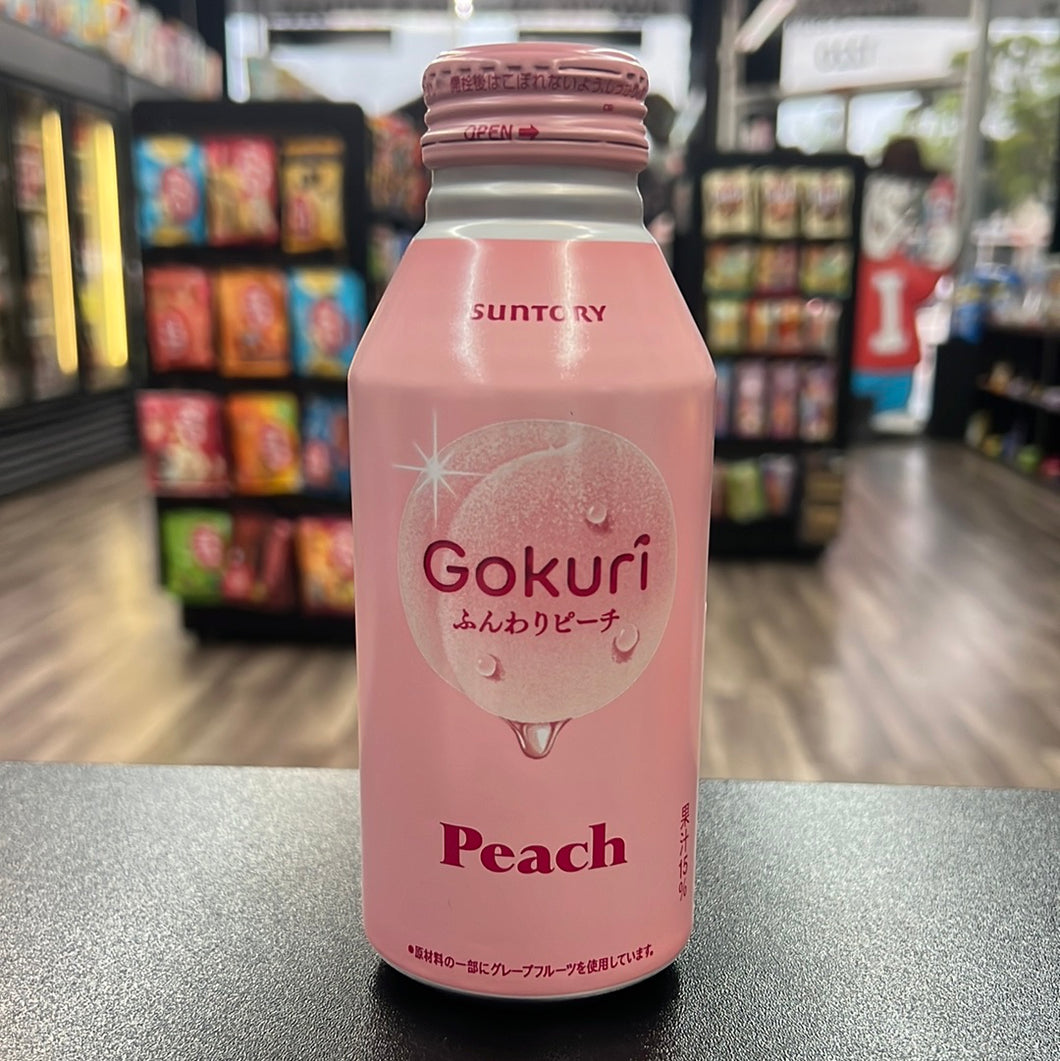 Gokuri Funwari Peach Soda (Japan)
