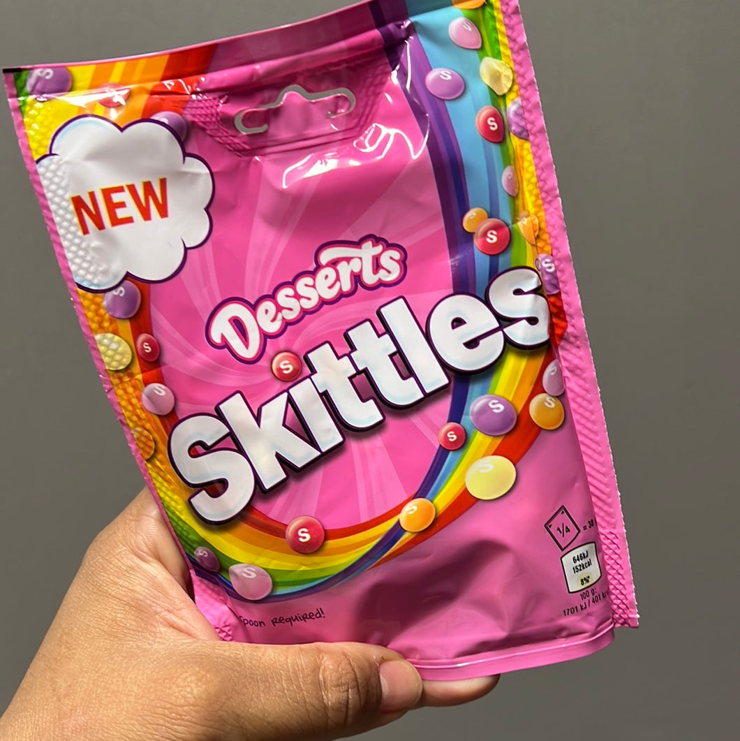 Skittles “desserts” (UK)