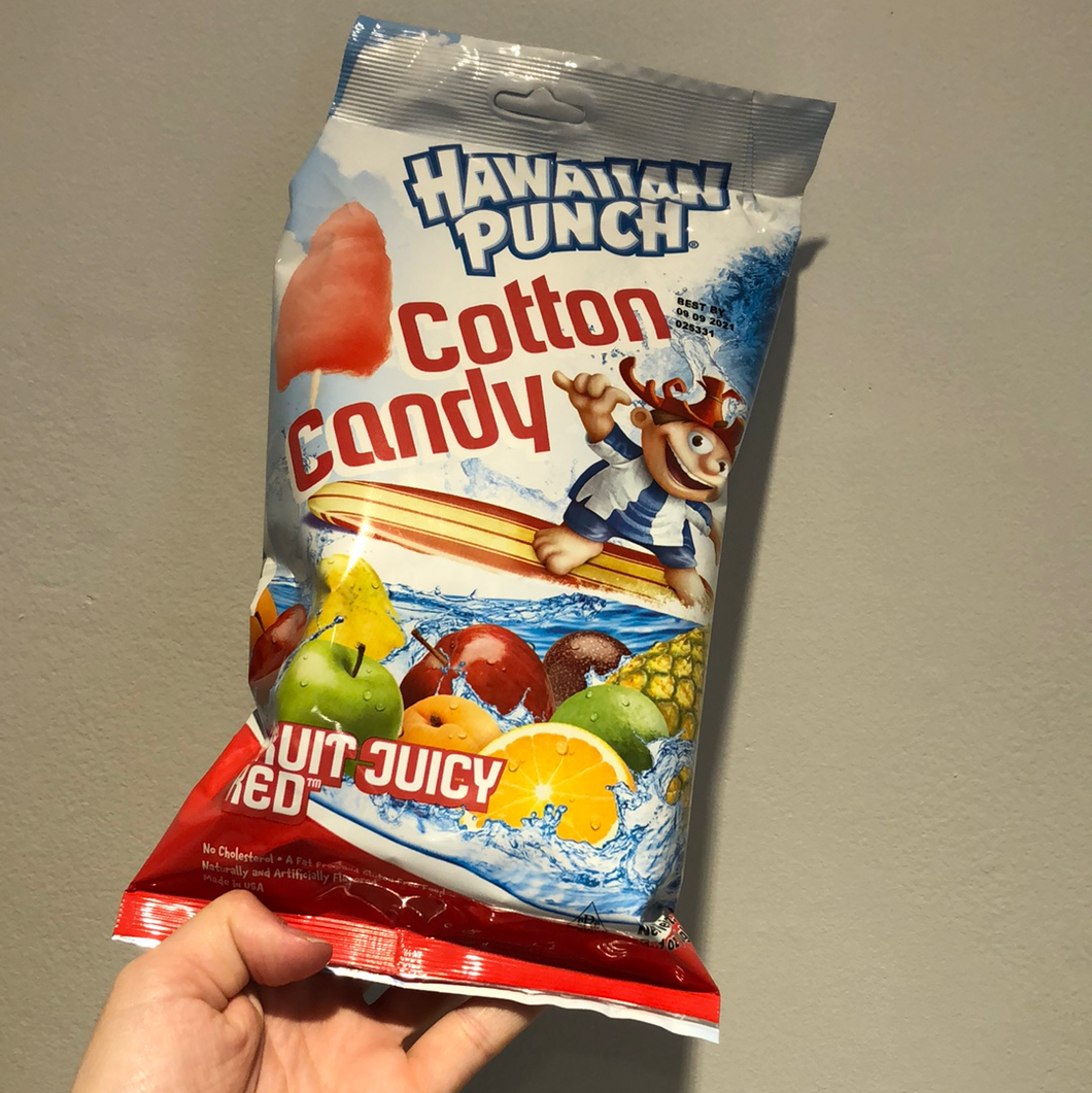 Hawaiian Punch Cotton Candy, Fruit Juicy Red - 1.5 bag