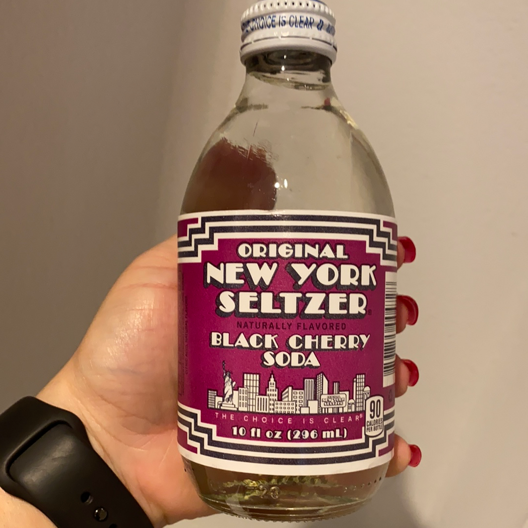 Original New York Seltzer Black Cherry Soda (USA)