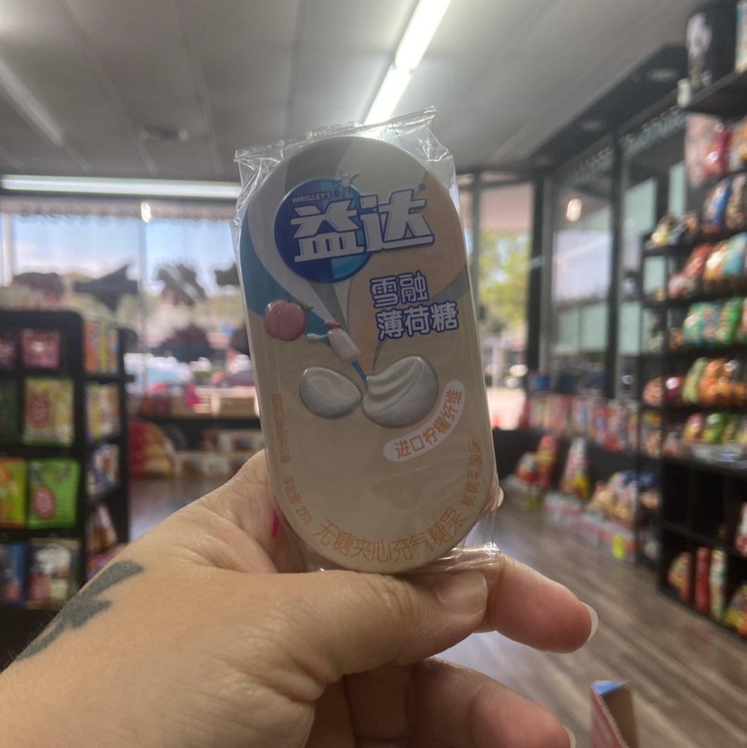Wrigley’s Peach Yogurt Gum (China)