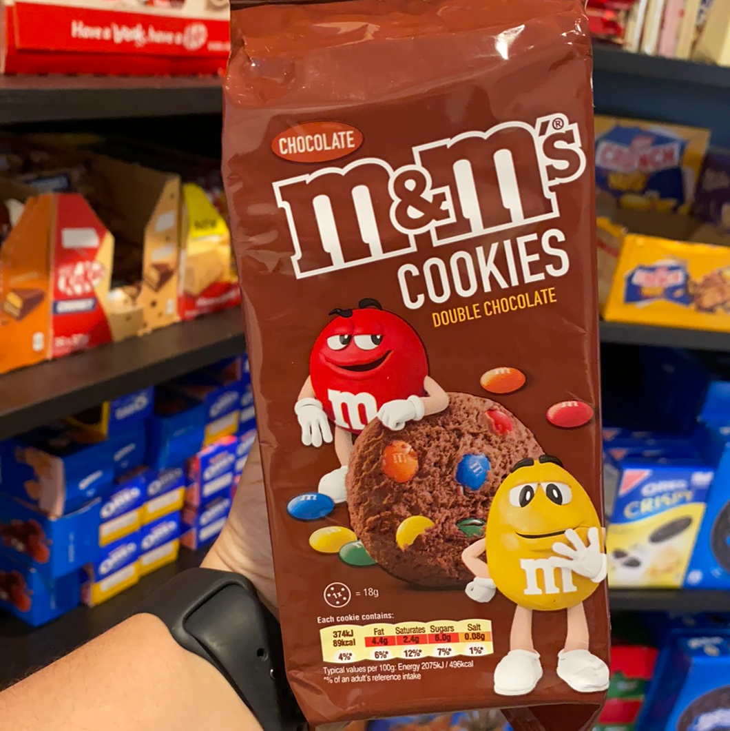 M&Ms Cookies Double Chocolate (UK)