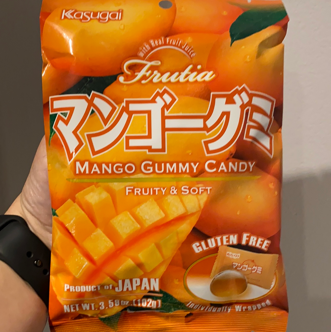 Kasugai Frutia Mango Gummies (Japan)