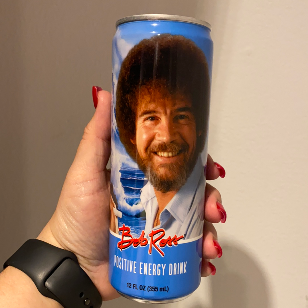 Bob Ross Positive Energy Drink (USA) Where Locals Snack