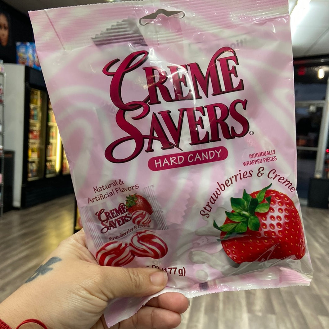 Creme Savers Strawberries & Cream (USA)