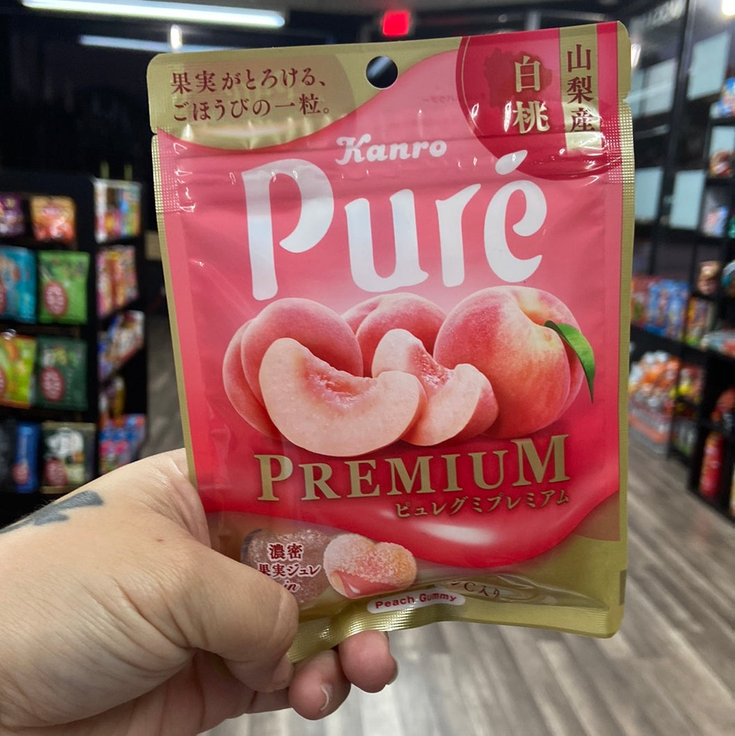 Pure Premium Peach Gummies (Japan)