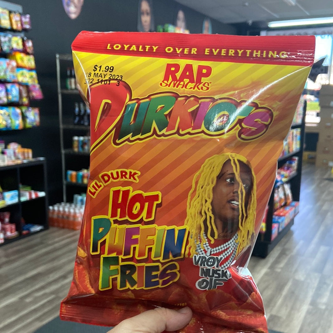 Rap Snacks Lil Durk Hot Puffin Fries (USA)