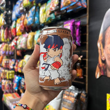 Load image into Gallery viewer, Ocean Bomb Street Fighter Ryu Sparkling Tea Collectible Can

