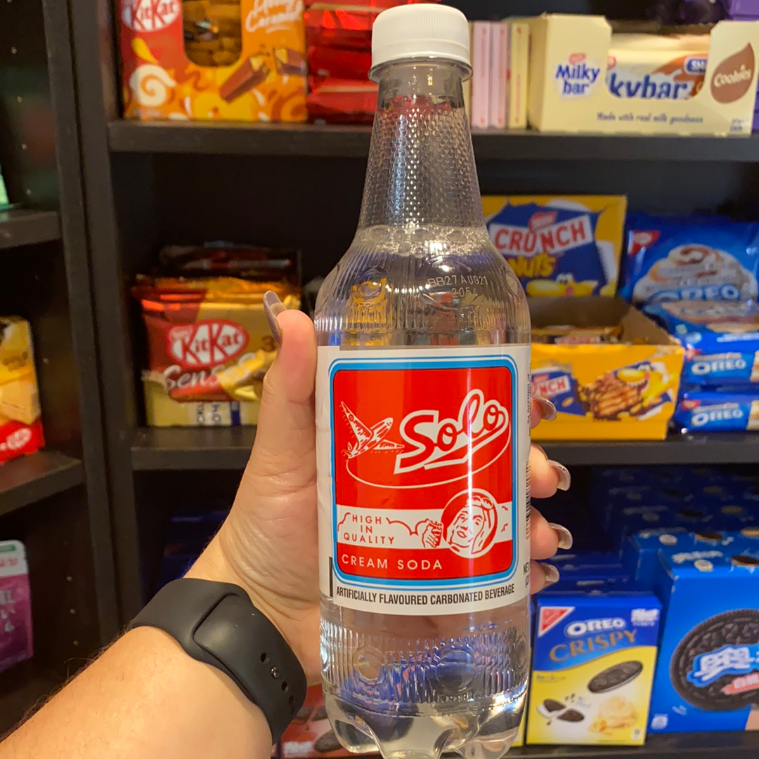 Solo Cream Soda (Trinidad & Tobago) Where Locals Snack