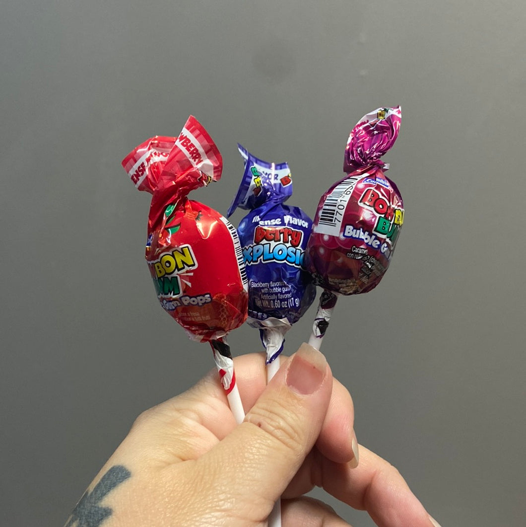Bon Bon Bum Berry Explosion Lollipops (Colombia)