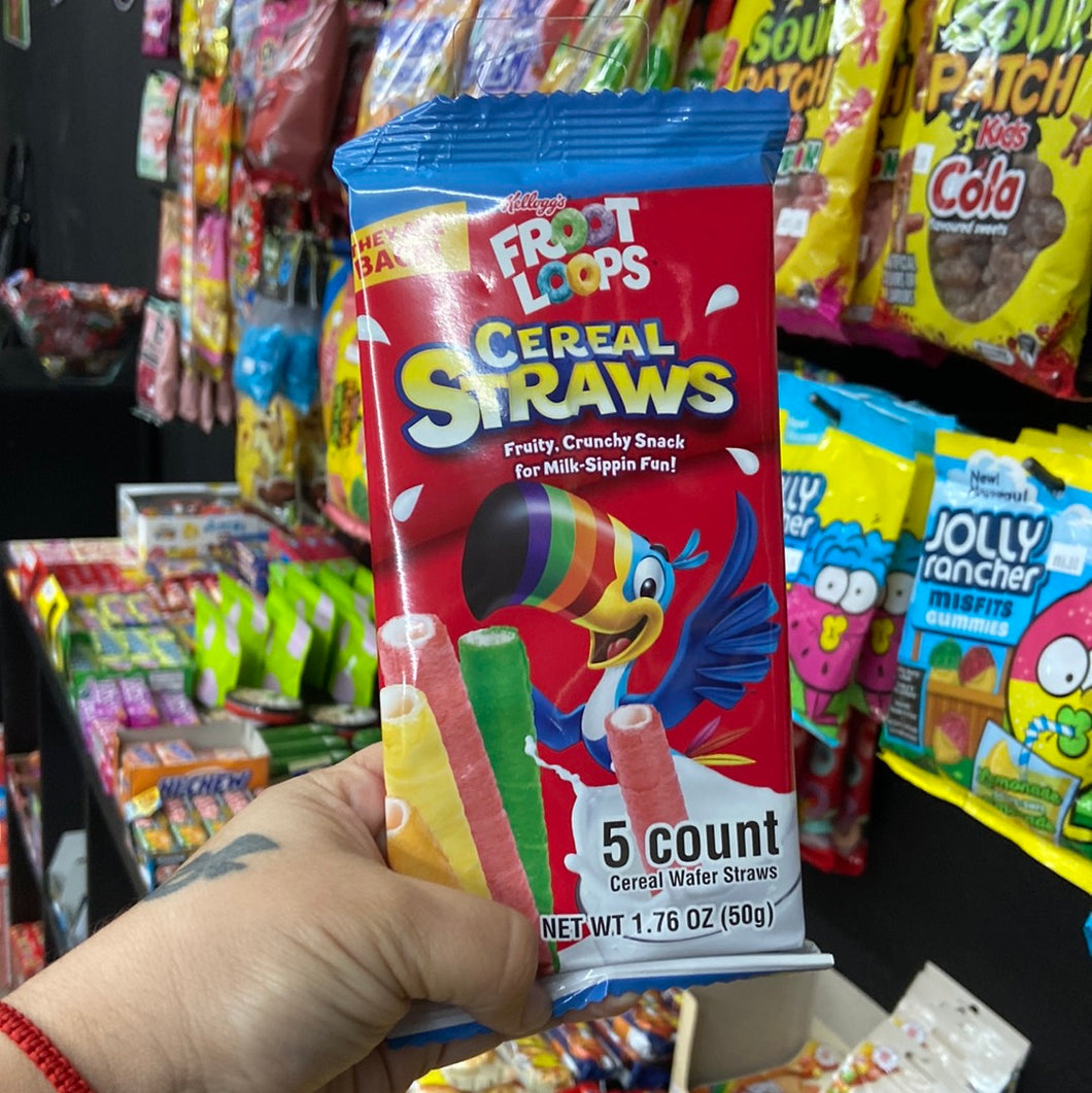 Froot Loops Cereal Straws (USA)