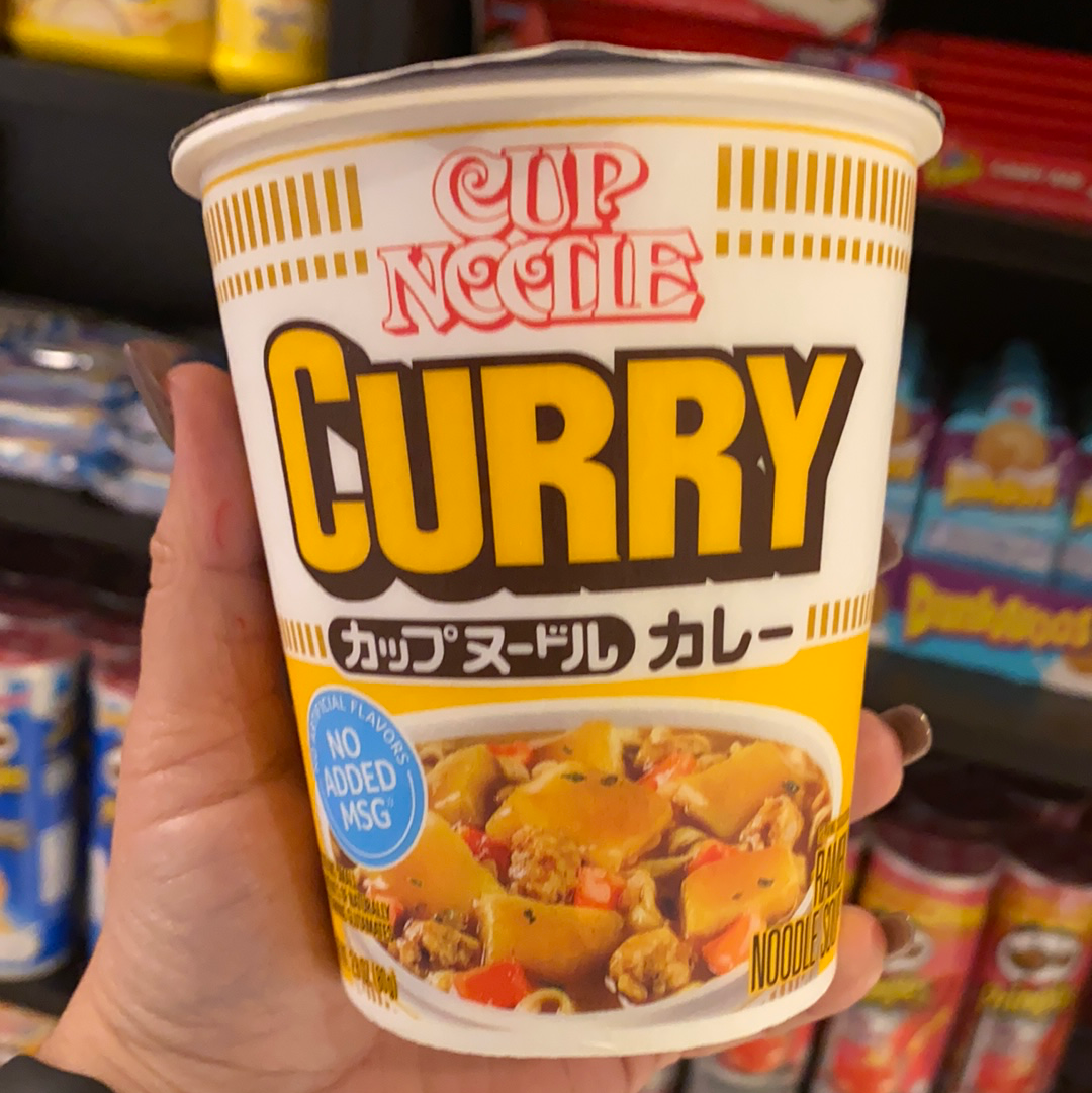 Nissin Cup Noodles Spiced Curry, Worldwide delivery