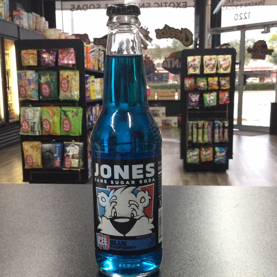 Jone’s Icee Blue Raspberry Soda (Seattle)